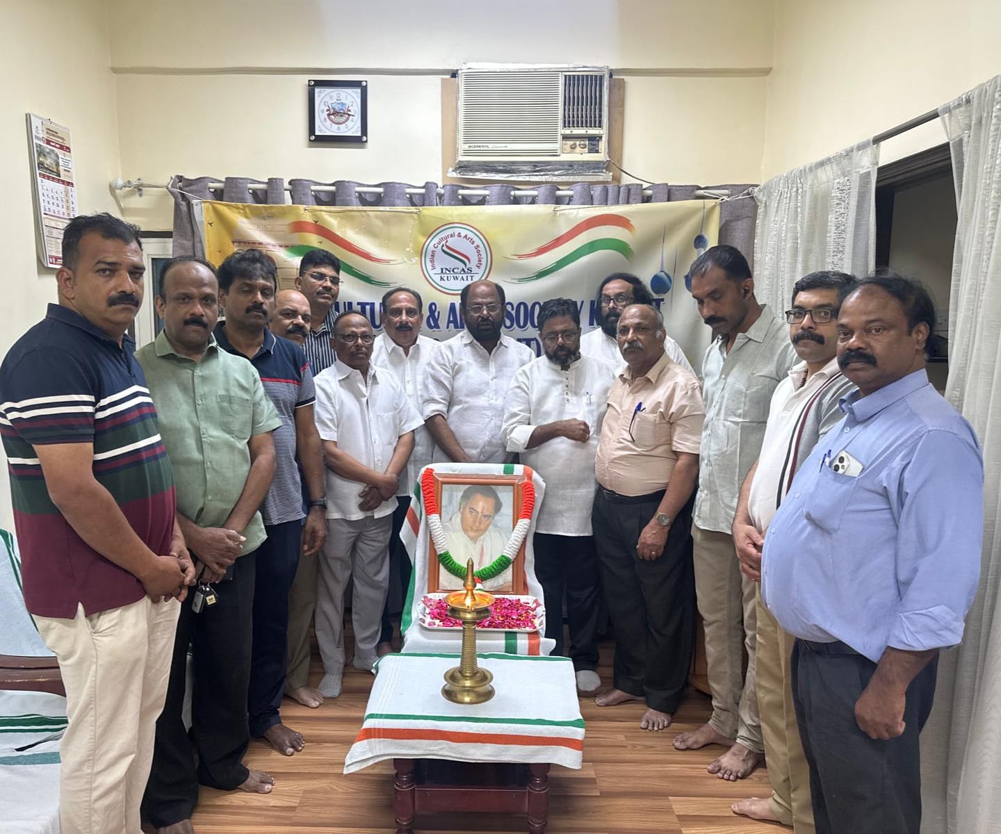 Rajiv Gandhi Martyrdom Day celebration organized under the auspices of INCAS Kuwait